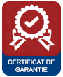 Warranty certificate